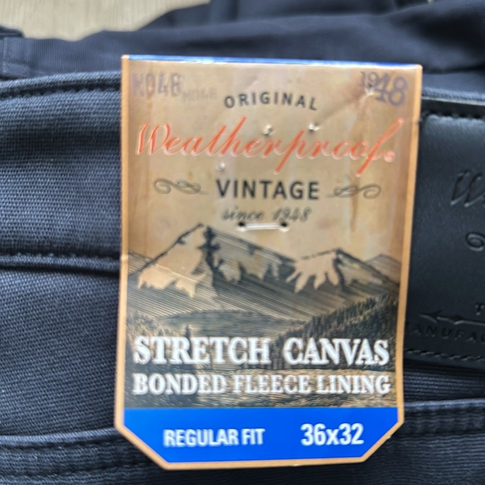 Original Weatheroroof Vintage pants /jeans
36x32 navy blue